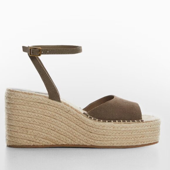 Mango Wedge leather sandals - Picture 2 of 3